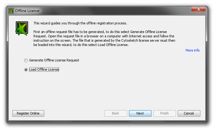 Load Offline License