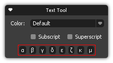 Text Tool Symbol